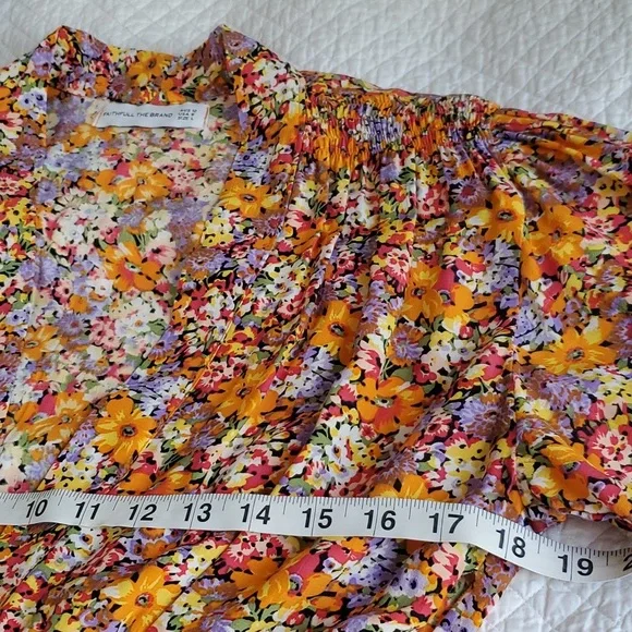 🧡Faithfull The Brand Rayon Dress - Picture 10 of 17